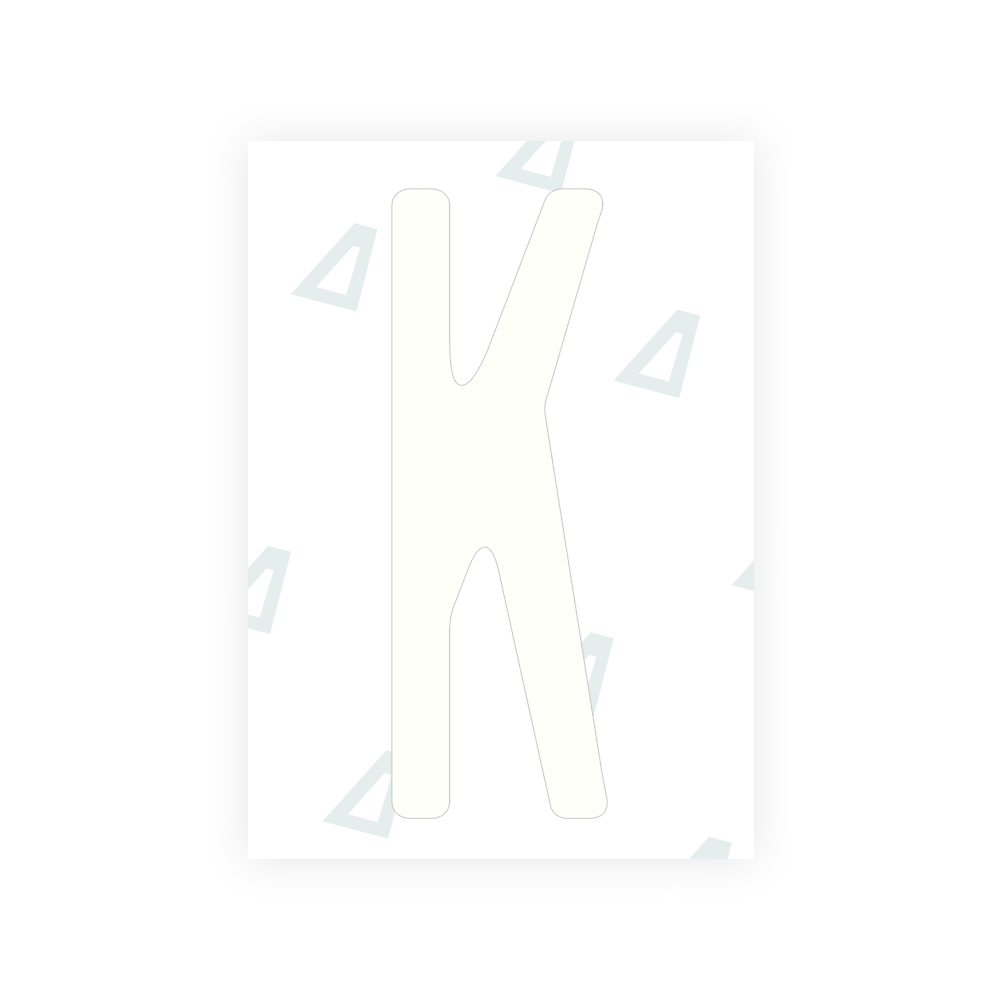 Alite Nanofilm for US (New York 2020) license plates - Symbol "K" - Alite