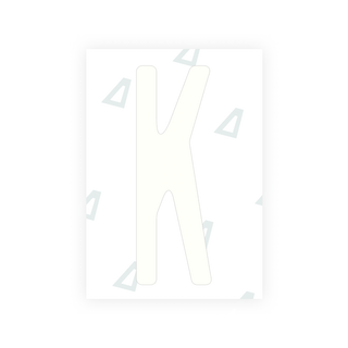 Alite Nanofilm for US (New York 2020) license plates - Symbol "K" - Alite