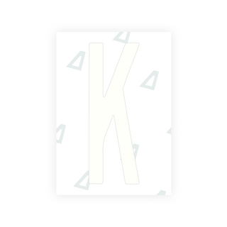 Alite Nanofilm for US (New York 2020 - Flat) license plates - Symbol "K" - Alite