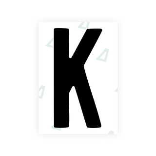 Alite Nanofilm for AUS (New South Wales) license plates - Symbol "K" - Alite