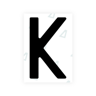 Alite Nanofilm for Poland license plates - Symbol "K" - Alite