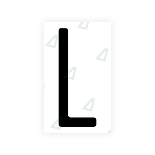 Alite Nanofilm for US (New Jersey - Embossed) license plates - Symbol "L" - Alite
