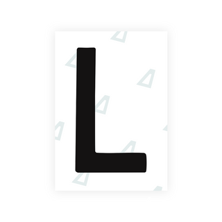 Alite Nanofilm for Chile 2007 license plates - Symbol "L" - Alite