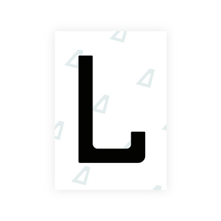 Alite Nanofilm for Chile 2014 license plates - Symbol "L" - Alite
