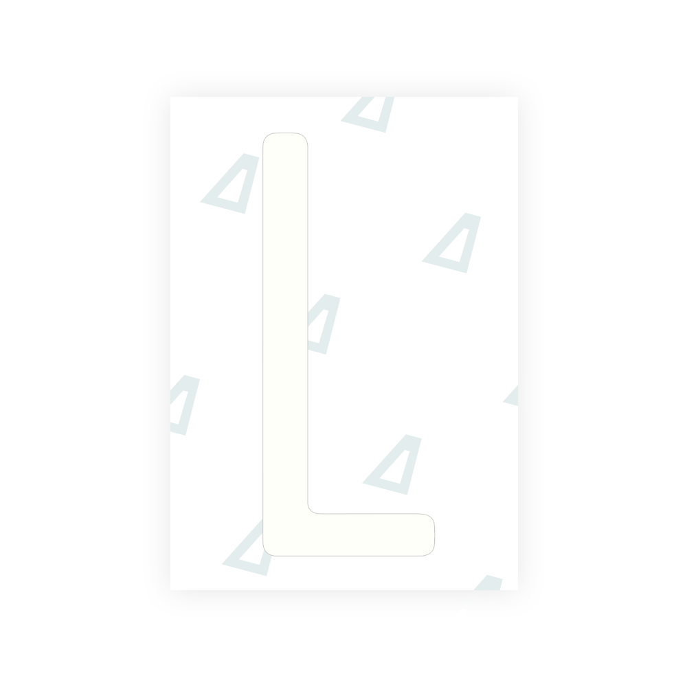 Alite Nanofilm for US (Florida 2019) license plates - Symbol "L" - Alite
