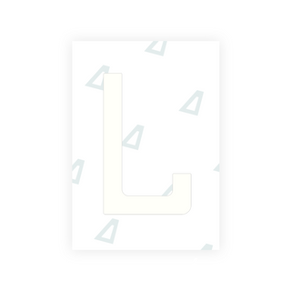 Alite Nanofilm for Chile 2014 license plates - Symbol "L" - Alite