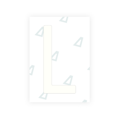 Alite Nanofilm for US (Arkansas) license plates - Symbol "L" - Alite
