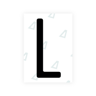 Alite Nanofilm for US (Florida 2019) license plates - Symbol "L" - Alite