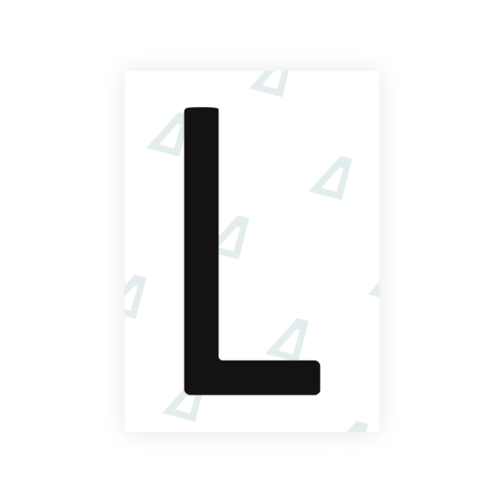 Alite Nanofilm for US (Arkansas) license plates - Symbol "L" - Alite