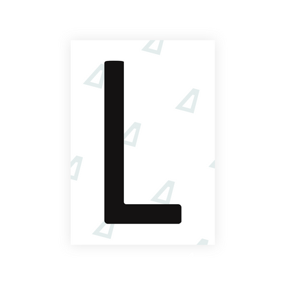 Alite Nanofilm for US (Arkansas) license plates - Symbol "L" - Alite