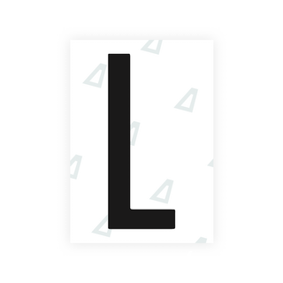 Alite Nanofilm for US (Indiana) license plates - Symbol "L" - Alite