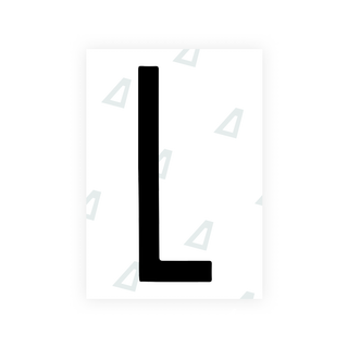 Alite Nanofilm for US (New York 2020 - Flat) license plates - Symbol "L" - Alite