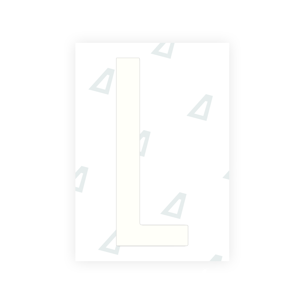 Alite Nanofilm for US (Indiana) license plates - Symbol "L" - Alite