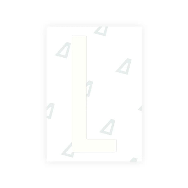Alite Nanofilm for US (Nevada) Moto license plates - Symbol "L" - Alite