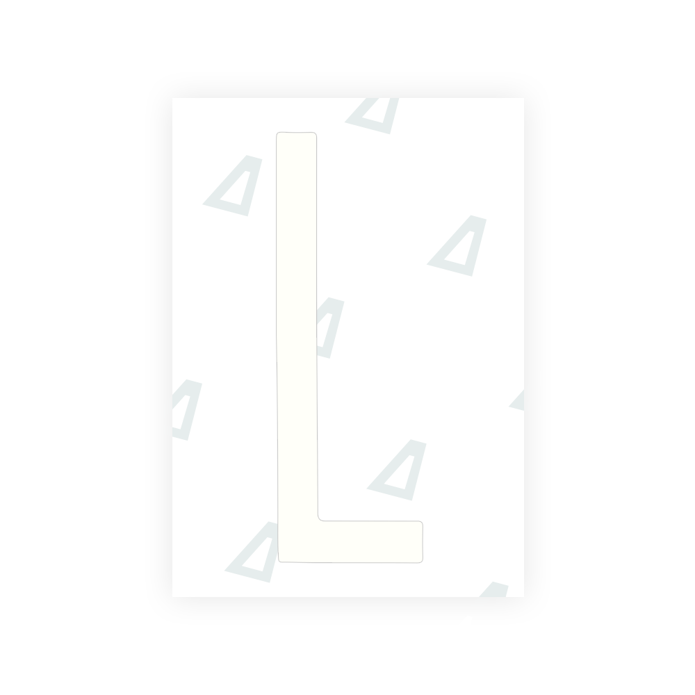 Alite Nanofilm for US (New York 2020 - Flat) license plates - Symbol "L" - Alite