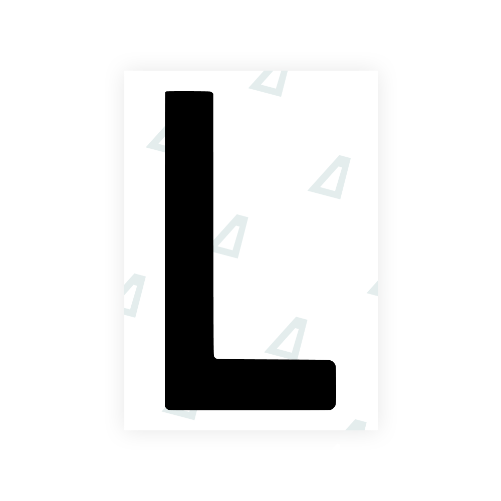 Alite Nanofilm for AUS (New South Wales) license plates - Symbol "L" - Alite