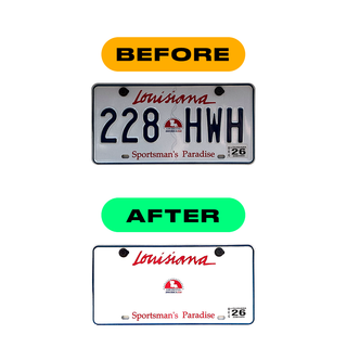 Nanofilm Alite para matrículas de EE. UU. (Colorado) - Símbolo "A"