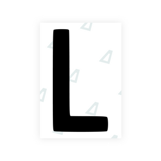 Alite Nanofilm for AUS (Queensland) license plates - Symbol "L" - Alite