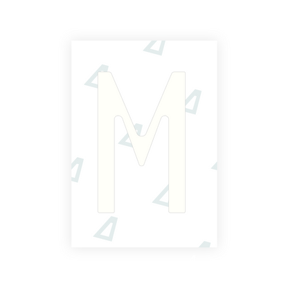 Alite Nanofilm for Chile 2014 license plates - Symbol "M" - Alite