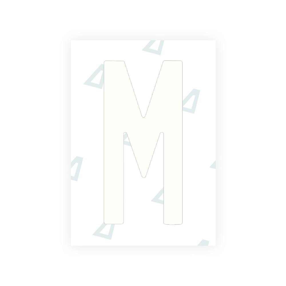 Alite Nanofilm for US (Arkansas) license plates - Symbol "M" - Alite