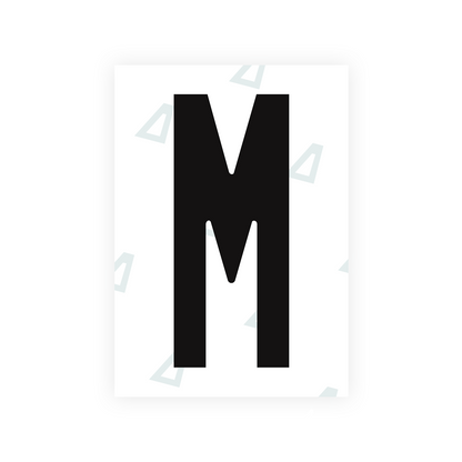 Alite Nanofilm for US (Arizona 2008) license plates - Symbol "M" - Alite