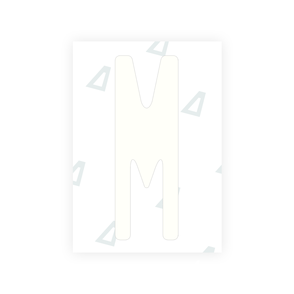 Alite Nanofilm for US (New York 2020) license plates - Symbol "M" - Alite