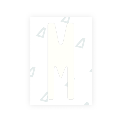 Alite Nanofilm for US (New York 2020) license plates - Symbol "M" - Alite