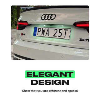 detachable license plate mount