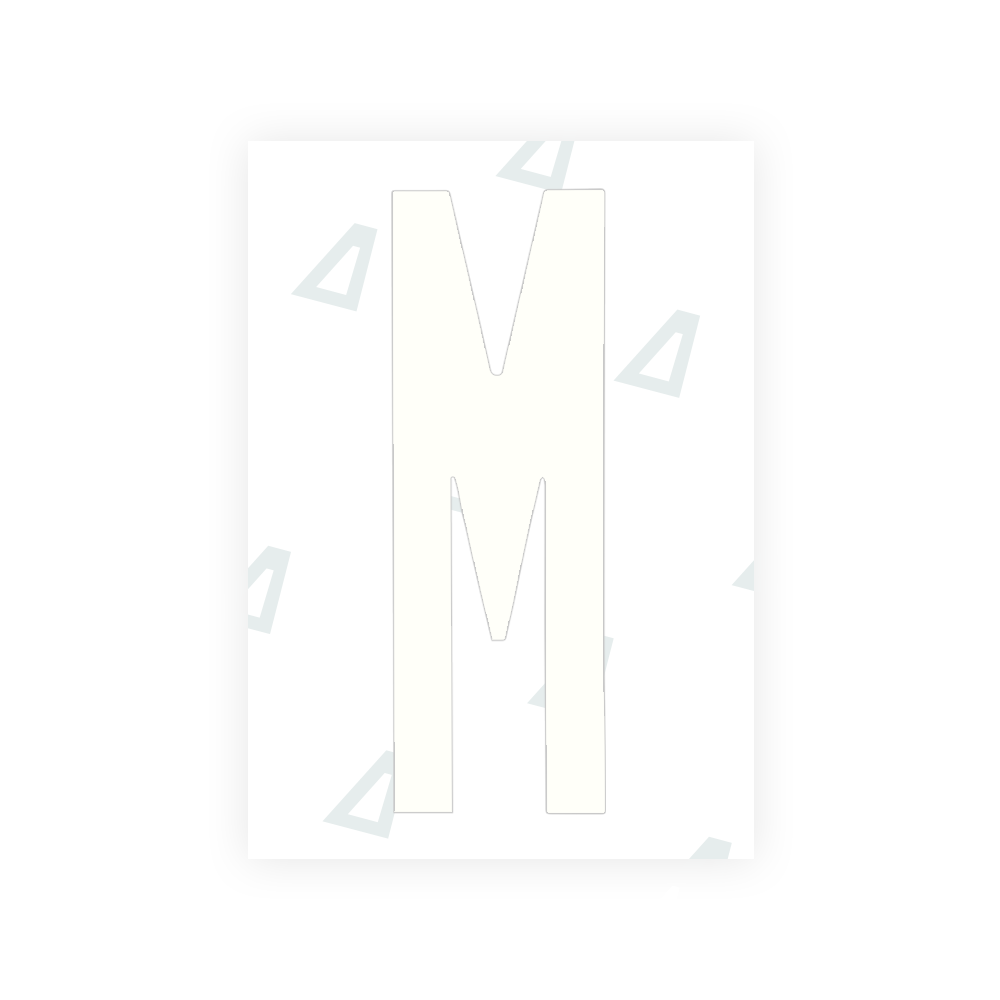 Alite Nanofilm for US (New York 2020 - Flat) license plates - Symbol "M" - Alite