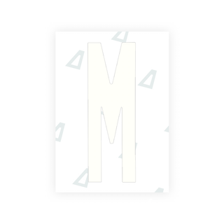 Alite Nanofilm for US (New York 2020 - Flat) license plates - Symbol "M" - Alite