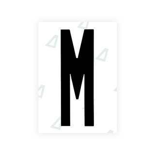 Alite Nanofilm for US (New York 2020 - Flat) license plates - Symbol "M" - Alite