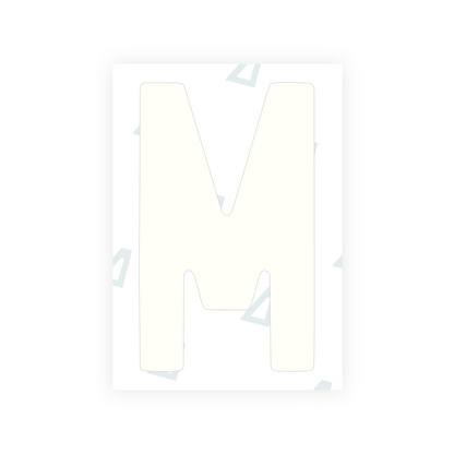 Alite Nanofilm for AUS (New South Wales) license plates - Symbol "M" - Alite