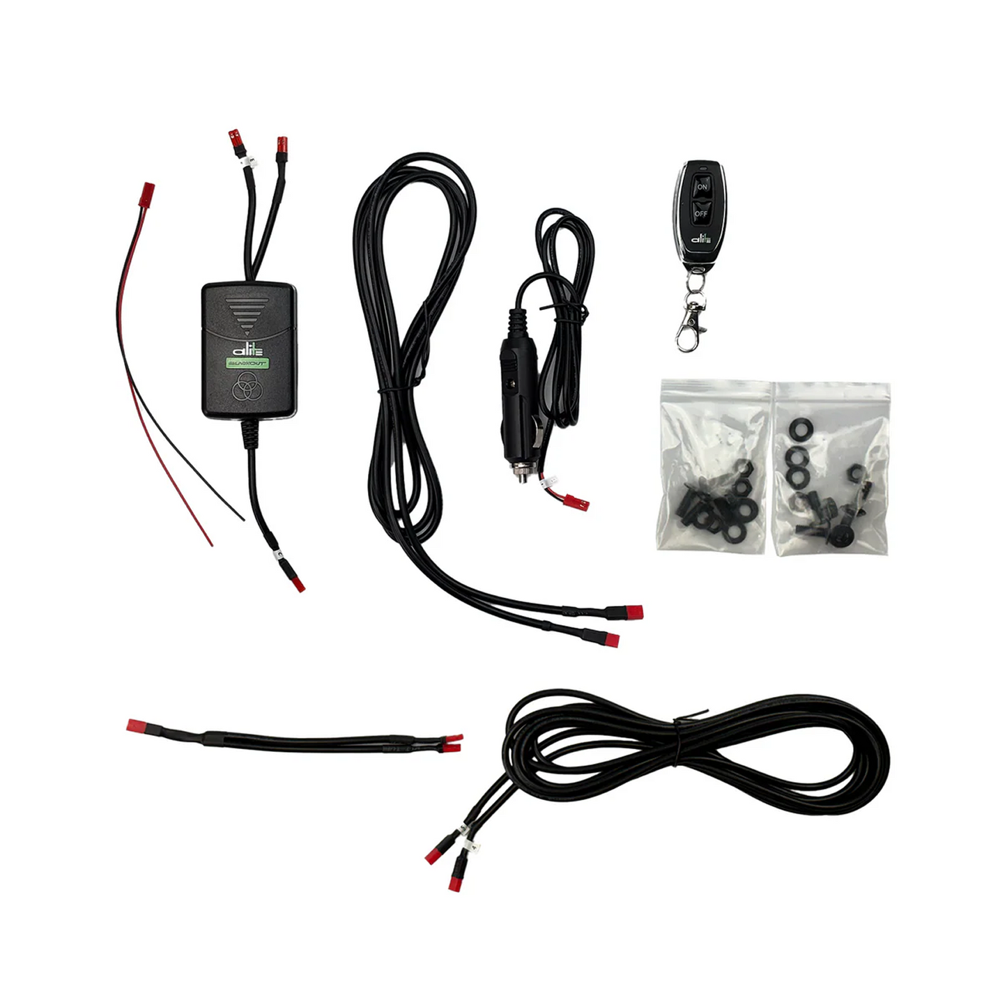 Alite Blackout Kennzeichenhalter - Einzelset (US-Version)