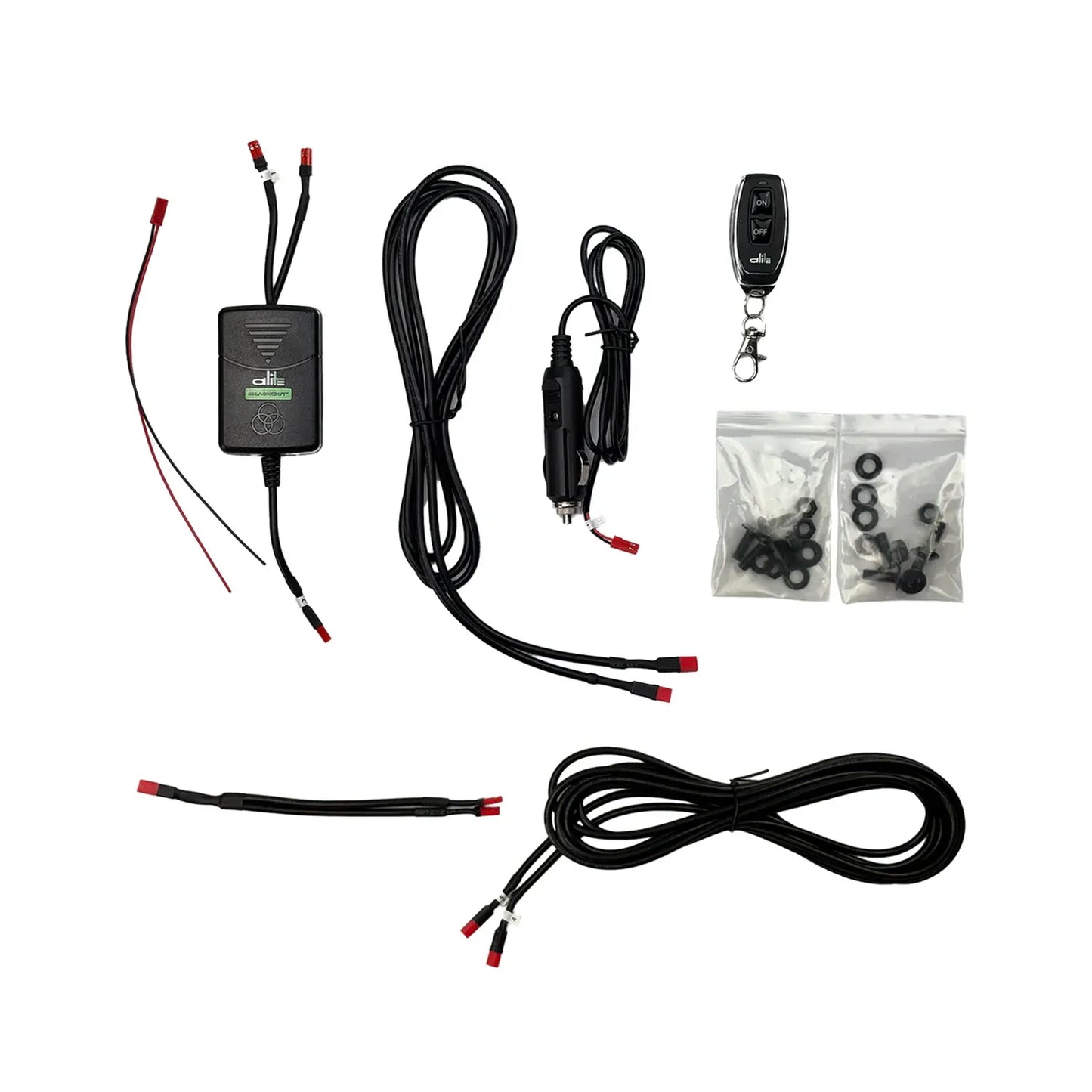 Alite Blackout Moto License Plate Hider - Single kit (US version)