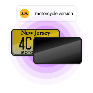 Alite Blackout Moto License Plate Hider - Single kit (US version)