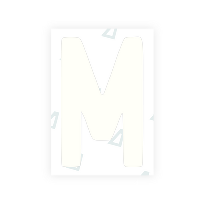 Alite Nanofilm for AUS (Queensland) license plates - Symbol "M" - Alite