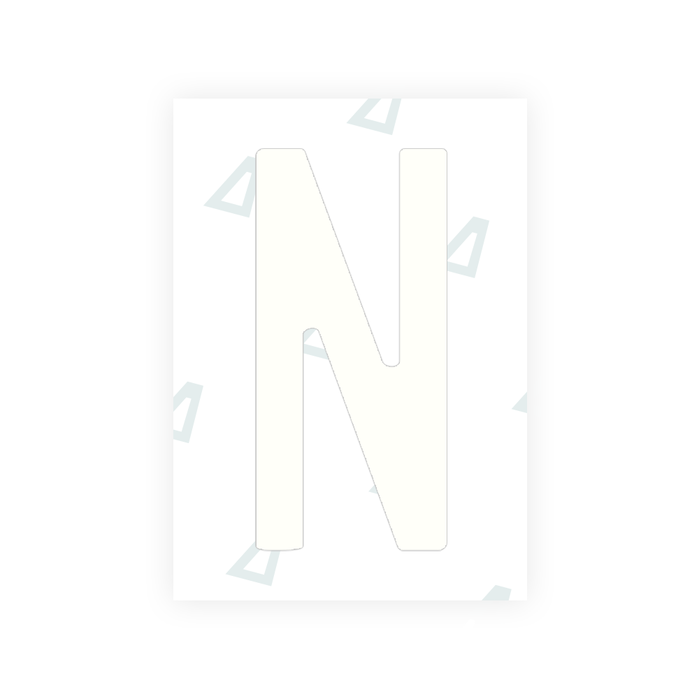 Alite Nanofilm for US (Arkansas) license plates - Symbol "N" - Alite