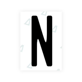 Alite Nanofilm for US (Florida 2019) license plates - Symbol "N" - Alite