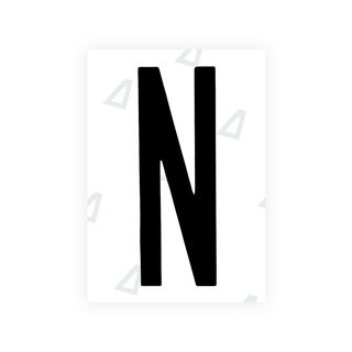 Alite Nanofilm for US (New York 2020 - Flat) license plates - Symbol "N" - Alite