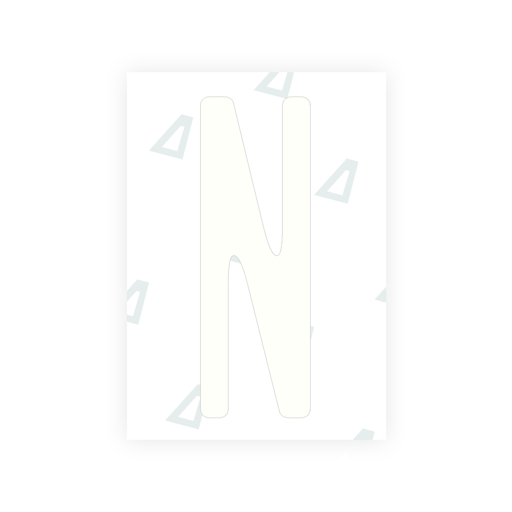 Alite Nanofilm for US (New York 2020) license plates - Symbol "N" - Alite