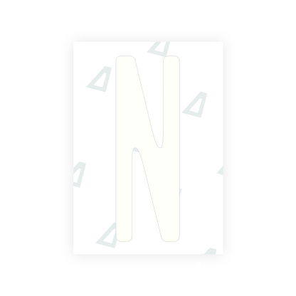 Alite Nanofilm for US (New York 2020) license plates - Symbol "N" - Alite