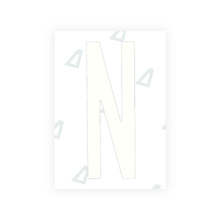 Alite Nanofilm for US (New York 2020 - Flat) license plates - Symbol "N" - Alite