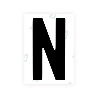 Alite Nanofilm for AUS (New South Wales) license plates - Symbol "N" - Alite