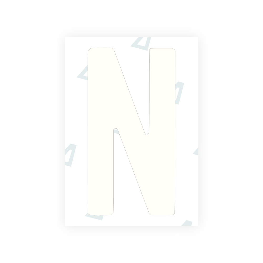 Alite Nanofilm for AUS (New South Wales) license plates - Symbol "N" - Alite