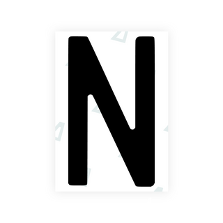 Alite Nanofilm for Poland license plates - Symbol "N" - Alite