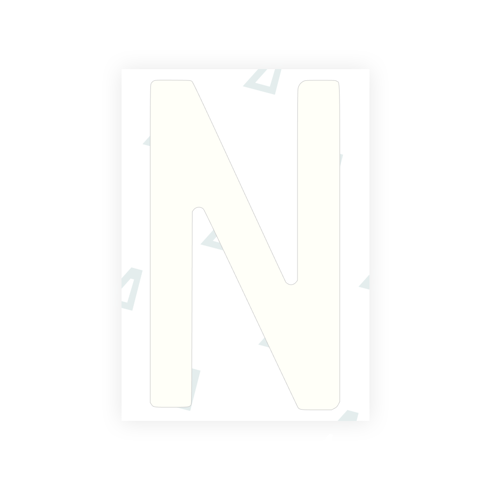 Alite Nanofilm for Poland license plates - Symbol "N" - Alite