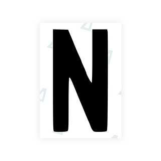 Alite Nanofilm for AUS (Queensland) license plates - Symbol "N" - Alite