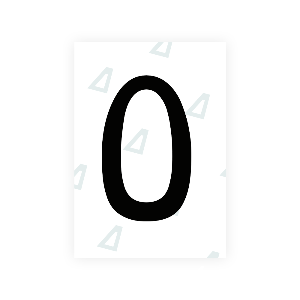 Alite Nanofilm for Chile 2014 license plates - Symbol "N" - Alite