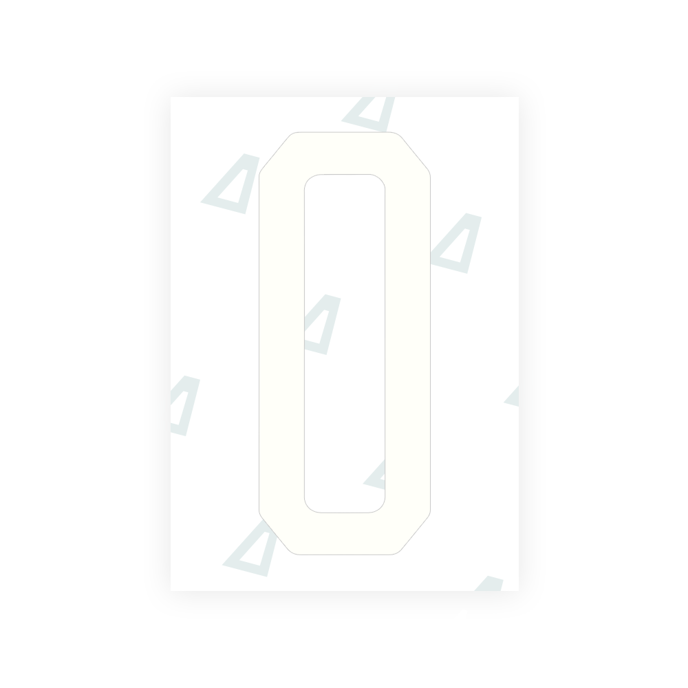 Alite Nanofilm for US (Florida 2019) license plates - Symbol "O" - Alite