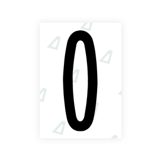 Alite Nanofilm for US (New York 2020 - Flat) license plates - Symbol "O" - Alite